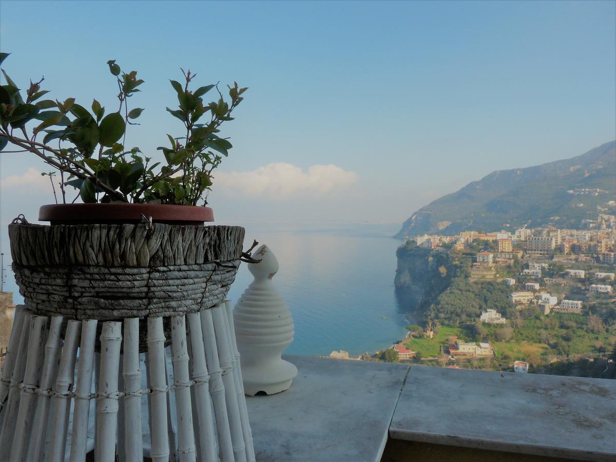 Dimora Del Conte Sorrento Coast Seaview Apartment Vico Equense Bagian luar foto